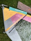 Neil Pryde 5 7 Raf Wave  Windsurfing Sail - Pink  Yellow  Purple    Blue
