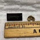 Vintage Copenhagen Pin Back Lapel Pin Hat Pin Enamel Black And Gold