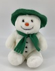 Eden The Snowman Raymond Briggs Plush 8  Vintage Indonesia Sitting Green Hat