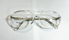 St  Moritz Crystal Vintage Nos Eyeglasses Frame Hampton 59-13 Clear Italy