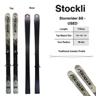Stockli Stormrider 88 175cm Skis And Salomon Xm13 Demo Bindings 2022 Used