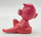 Vintage Pixie Elf Pink Porcelain Japan Ceramic Figurine 2 1 4 