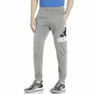 Adidas Track Jogger Pants Men s 3xlt Gray Essential Performance Tapered Logo Nwt