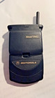 Motorola Startac St-7760 Dual Band Black Flip Phone Without Charger