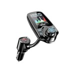 Nulaxy Bluetooth 5 4 Car Fm Transmitter 48w Dual Fast Charger Hands-free Call