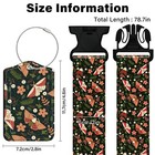 Luggage Straps   Luggage Tags Set For Suitcases Travel Belt Accessories  Prin   