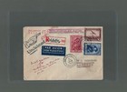 1939 Imperial Airways First Flight Cover Belgium To Botwood Newfoundland Canada