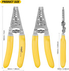 7 Inch Wire Stripper  Wire Cutter  Stripping cutting Tool For 6-12 Awg Stranded