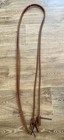 Dreamfield Farm   Tack Heavy Leather Split Reins 5 8    Wide  7 5 Feet Long