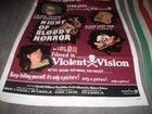 U S  Original 1969 Movie Poster-night Of Bloody Horror   free  1000 00 Cash 