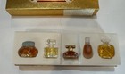 Vintage Estee Lauder Small Wonders Crystal Miniature Travel Perfume  set