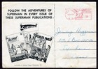1953 George Reeves Superman National Comics Post Card