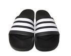 Adidas Men s Adilette Shower Comfort Blk wht Slip On Slides Sandals Size 9 138b