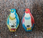 Vintage Antique Sterling Silver Birds Pair