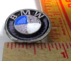 Bmw Pin Vintage Collectible Old German Motorcycle Pinback Biker Vest Memorabilia
