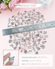 Jialeey Wholesale Bulk Lots Jewelry Making Silver Charms Mixed Smooth Tibetan