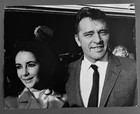 Vintage Elizabeth Taylor   Richard Burton Orig Press Photo Lot  2  B w Europress