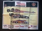 Vintage 1997 Nhra Winston Select Drag Racing Saluting The Champions Poster