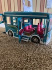 Breyer Horse Trailer And Van rv Toy Pink Teal Vintage 2008 Cowgirl