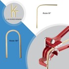 3 In 1 Tubing Bender  0-180 Degrees Tube Bender Manual Pipe Bender Tool For