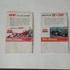 Ford 1958 Tractor Accessories   Special Items Original Brochure Agriculture Blu   