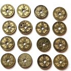 Territory New Guinea Lot 16 X 1 Shilling 1938  86 Grams Silver 925  George Vi 