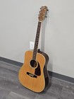  needs Work  1980 s Fender F-250 6 String Natural Wood Acoustic Guitar Vintage