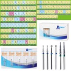 100 Models Azdent Dental Diamond Fg Burs For High Speed Handpiece Friction Grip