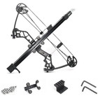 Compound Bow 40-70lbs Mini Set Adjustable Rapid Bow Shooter Launcher Beads Hunt