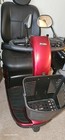 Pride 4-wheeled Mobility Scooter Red With Basket And Rearview Mirrors