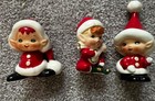 Vintage Lefton Santakins Christmas Pixie Elf Ornament 1950s