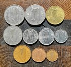Ireland Eire  Full 10 Coin Irish Decimal Set  Halfpenny-punt   Good Grades  K2