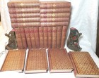 Late 19th Century Volume Set Alexandre Dumas Up To 47 Books Fine Binding 1800s