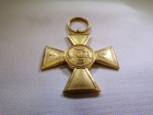     Ww1 German Imperial Prussian 25 Year Service Cross Rare Original Medal  3802 