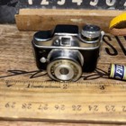 Vintage  crystar  Mini Spy Camera   Film Reels   Leather Case  Japan 1950s-60s