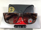 Ray   ban Rb4165 Justin Sunglasses Tortoise Frame Brown Gradient Polarized Lens 07