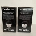 Lot Of 2 Pool R-x Black White - Treats 20k-30k Gallons Pool Care  331066