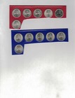 2009 P   D Dc   Us Territories Quarter 12 Coin Set Lot Sealed Mint Plastic 