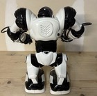 Wowwee White Robosapien Robot Toy R c Robot 14  With Remote Control Tested