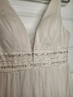 Nwt Ever Pretty Ivory A Line Sleeveless Wedding Dress With Deep V Neck Size 10xl