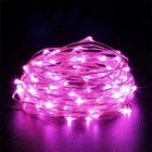 20 50 100 Battery Operated Copper Wire Led Fairy String Lights Christmas Wedding