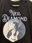 Neil Diamond T-shirt Men   s Xxl Black Chest Logo Official Neil Diamond