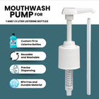 2-pk Listerine Mouthwash Pump For 1 To 1 5 Liters Of Listerine Mouthwash Bottles