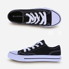 Airwalk Women s Legacee Black white Canvas Lace-up Sneakers Shoes 168266