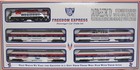 Ho 1 87 Scale U s a  Freedom Express Passenger Train Set New Sealed Ihc 329