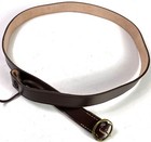 American Revolution Civil War Musket Rifle Leather Carry Sling W  Brass Buckle