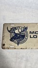 Vintage Moose License Plate Sign P a p  Loyal Order Muncie Indiana See Photos 