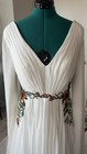 Boho Floral Wedding Dress   Long Gown   Size 10