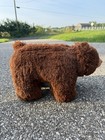 Collections Etc Kids Stool Brown Bear Decor Plush