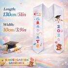 2026 Kindergarten Preschool Graduation Stole Sash 20x4 Inch Graduate Robe